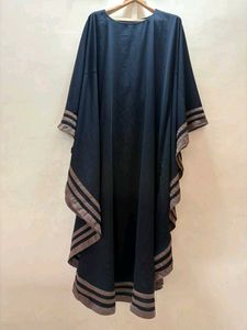 Elegant Black Kaftan Gown