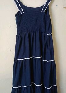 black  Tiered Maxi Dress