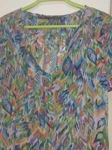 Zara Printed Top