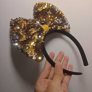 Sparkly Bow Headband