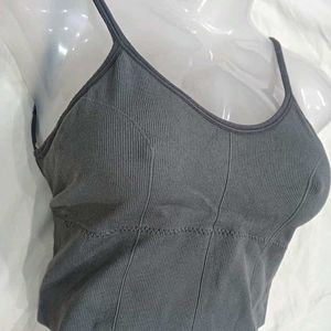 🪔 Comfortable Ribbed Sports Bra