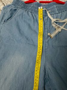 Light Wash Drawstring Pants