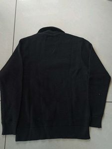 Men's Black Turtleneck Sweater
