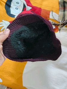 Brown Knit Beanie each 30rs only
