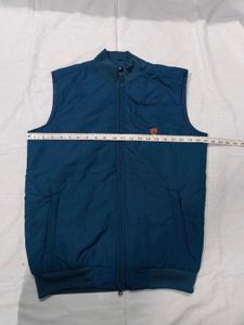Sleeveless Teal Jacket
