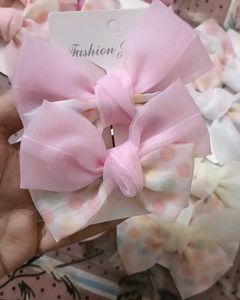 Cute Polka Dot Bow Hair Bands