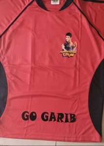 New Men's Half Sleeves Polyester Tshirt Size M