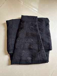 Stylish Leaf Print Ethnic Skirt