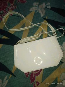 White Sling Bag