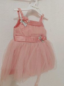 Adorable Pink Tulle Party Dress
