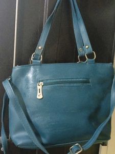 Stylish Teal Handbag