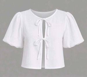 Pinteresty Coquette Tie-up Top