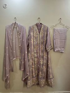 Original Pakistani Aghanoor Floor Length Dress