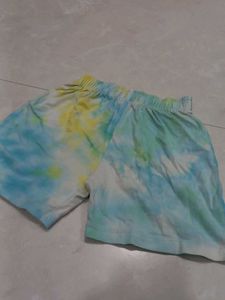 Tie-Dye Cotton Kurta Set