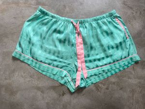Peter Alexander Women's XL Satin StripedPyjama Sho