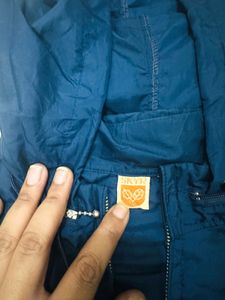 Men Navy Blue Light Jacket