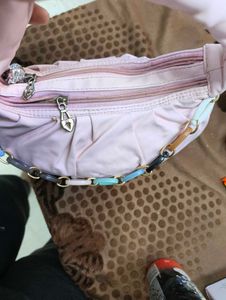 Chic Light Pink Hobo Bag