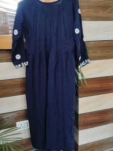 Nairacut Embroidered long length Kurti (New)
