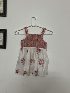 Boho Smocked Floral Top