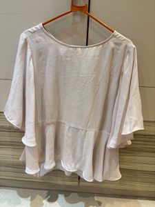 ✨ AND Blush Beige Flowy Top | Size 16 ✨