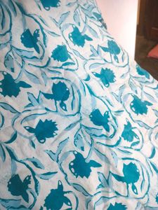 Blue 💙 And White Kurta Top 🎉