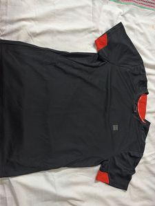 Men's Black & Red T-Shirt