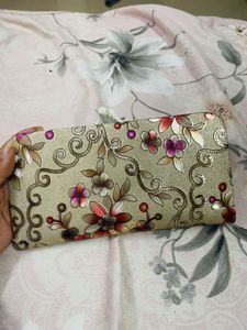 Small Floral Clutch