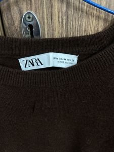 Zara 100% Wool Sweater