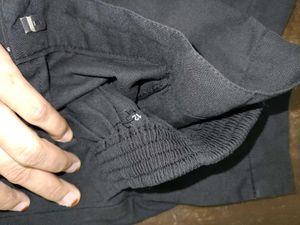 Black Tailored uniform Skorts