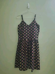 Boho Print Spaghetti Strap Dress
