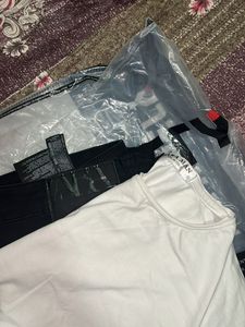 Combo Of ZARA black Jean + White T Shirt
