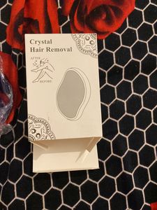 Crystal Hair Eraser for Women and Men, Magic Crystal Hair Remover Painless Exfoliation Hair Removal Tool for Arms Legs Back, Washable Crystal Epilator Without Shaving for Smooth Skin Gifts.