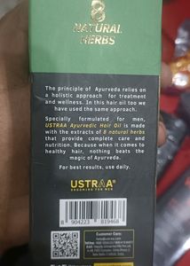 Ustra Ayurvedic Oil