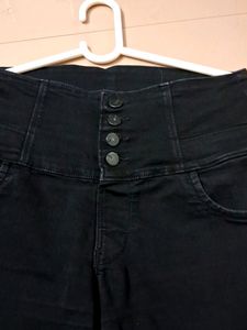 Black Demin Skinny Jeans