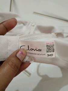 Comfortable White Bra