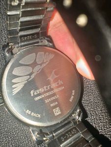 Fastrack Tripster Quartz Analog with Date Black Di
