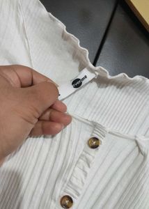 White Top For Girl Or Woman 34 Bust