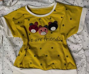 Cute Yellow Bear T-Shirt