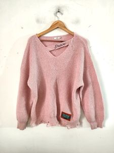 Pink Fine Knitted Sweater ( Women)