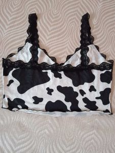 SHEIN Cow Print Cami Top