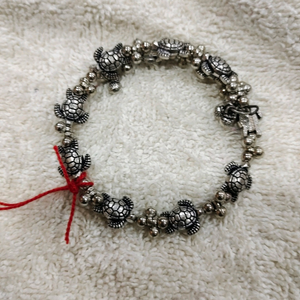 silver look alike bracelet