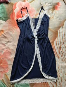 Lace Trimmed Babydoll Nightie