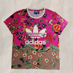 Adidas Floral Print T-Shirt