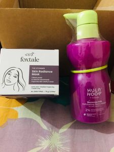 Foxtale Skin Radiance Mask & Body Wash Combo