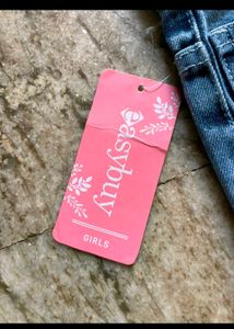 Trendy Wide-Leg Acid Wash  kids Jeans