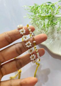 Beaded Necklace &amp; Bracelet Set