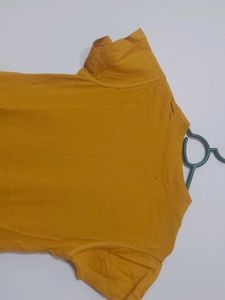 Mustered Coloured Maxi Dress For Summers.