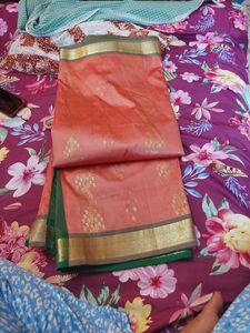 Pure Hand Weaved  Kanchivaram Saree