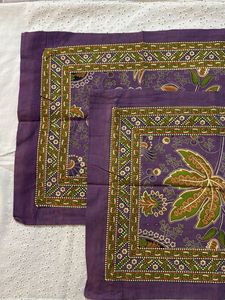 Vibrant Paisley Print Cotton Pillow covers