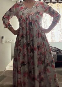 Beautiful Floral Ethnic Gown